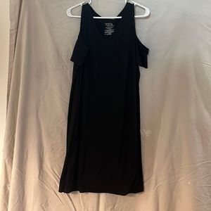 Black soft dress